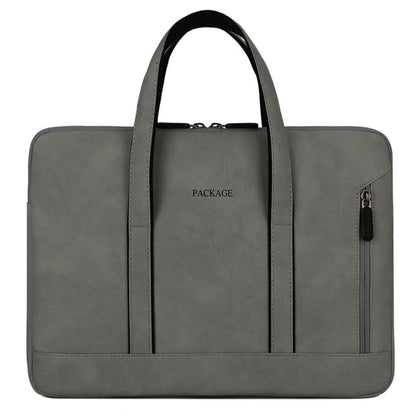 Q5 PU Waterproof and Wear-resistant Laptop Liner Bag, Size: 14 / 14.6 inch(Dark Gray) - 14.1 inch by PMC Jewellery | Online Shopping South Africa | PMC Jewellery | Buy Now Pay Later Mobicred