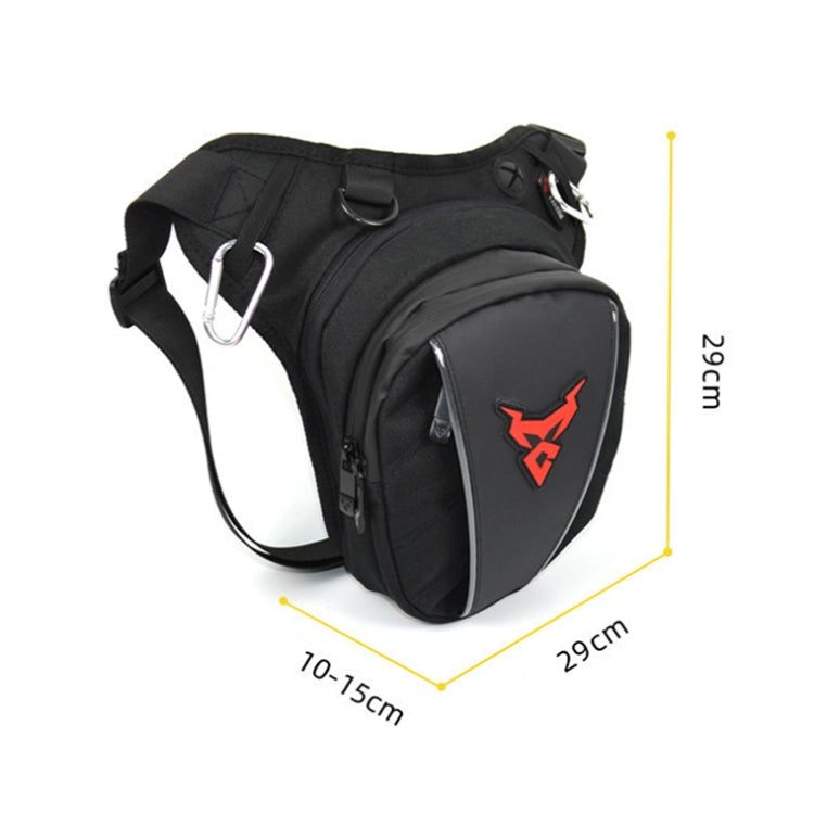 MOTOCENTRIC 11-MC-0105 Motorcycle Riding Leg Bag Waist Bag(Red) - Bags & Luggages by MOTOCENTRIC | Online Shopping South Africa | PMC Jewellery | Buy Now Pay Later Mobicred