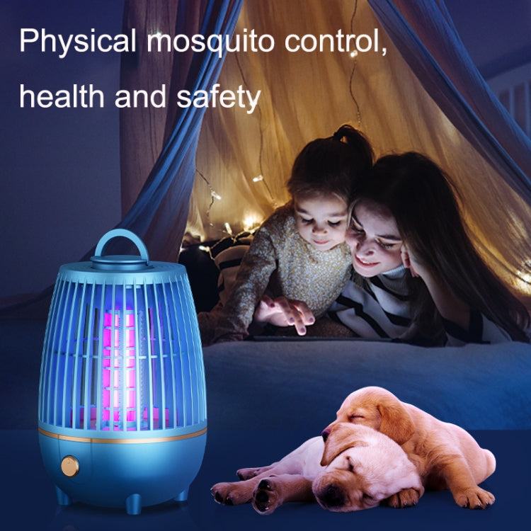 LED Mosquito Killer Lamp Home Photocatalyst USB Mushroom Mosquito Killer(Blue) - Repellents by PMC Jewellery | Online Shopping South Africa | PMC Jewellery | Buy Now Pay Later Mobicred