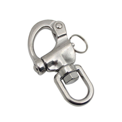 Yachting Sailing Stainless Steel Coil Type Rotary Spring Shackle, Specification: 128mm - Marine Accessories & Parts by PMC Jewellery | Online Shopping South Africa | PMC Jewellery | Buy Now Pay Later Mobicred