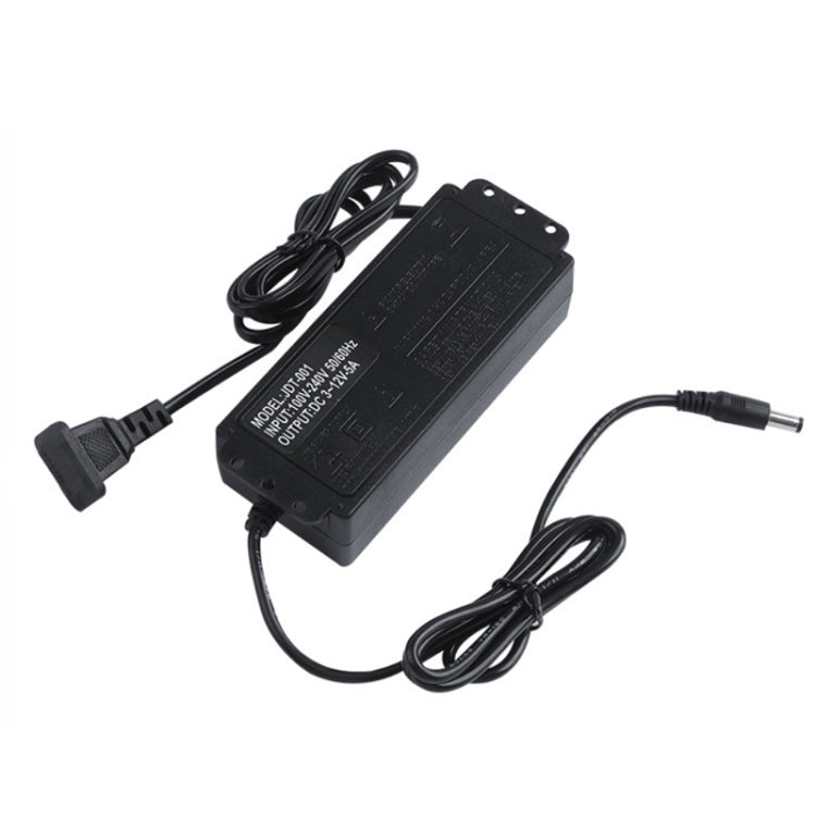 HuaZhenYuan 3-12V5A High Power Speed Regulation And Voltage Regulation Power Adapter With Monitor, Model: EU Plug - AC Adapers by HuaZhenYuan | Online Shopping South Africa | PMC Jewellery | Buy Now Pay Later Mobicred