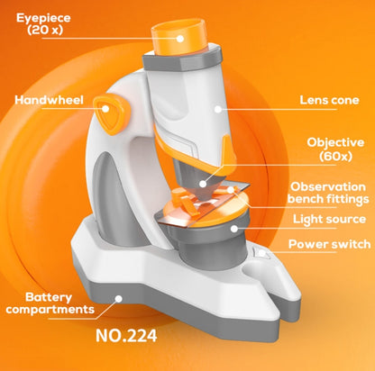 1200X Microscope For Children Biological Science Experiment Equipment Science Education Toys - Digital Microscope by PMC Jewellery | Online Shopping South Africa | PMC Jewellery | Buy Now Pay Later Mobicred