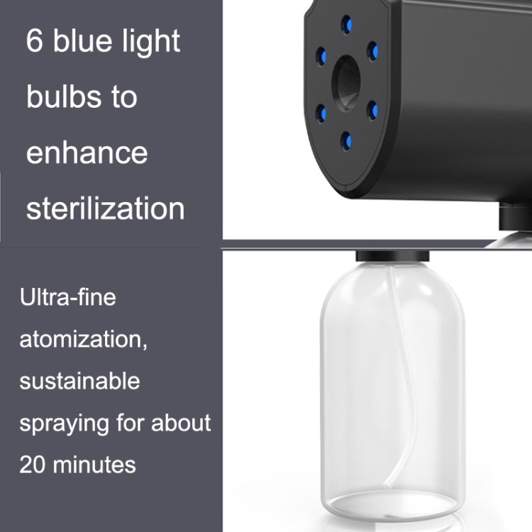 R2 Handheld Portable Blue Light Nano Spray Sterilizer(Black) - Disinfector by PMC Jewellery | Online Shopping South Africa | PMC Jewellery