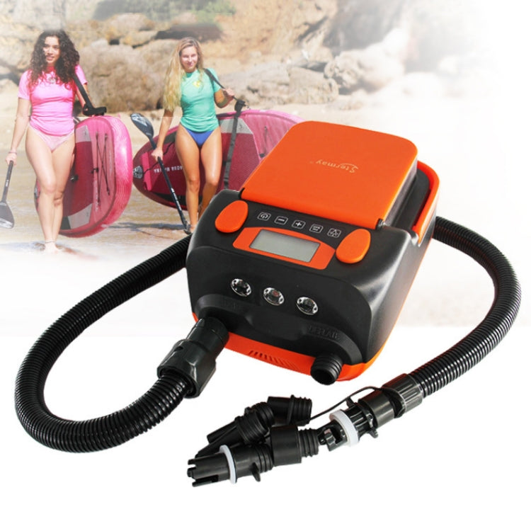 STERMAY SUP Paddle Board 16PSI LCD Display Rubber Boat Air Pump(EU Plug) - Inflatable Pump by STERMAY | Online Shopping South Africa | PMC Jewellery