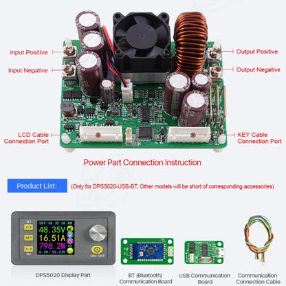 DPS5020 50V/20A CNC DC Adjustable Voltage Regulated Power Buck Module - Other Accessories by PMC Jewellery | Online Shopping South Africa | PMC Jewellery | Buy Now Pay Later Mobicred