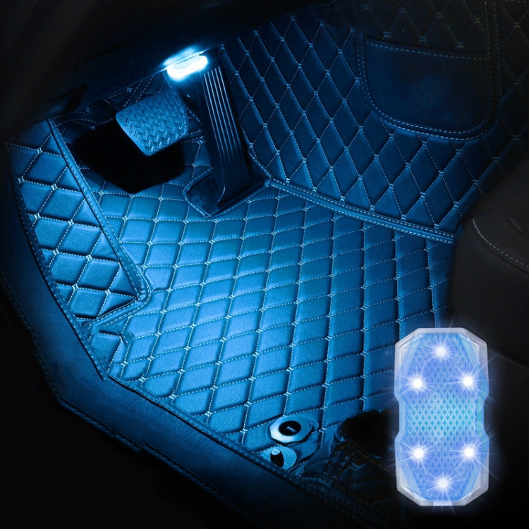 Car Colorful Voice-activated Reading Touch Atmosphere Light, Style: Touch Type (Blue) - Atmosphere lights by PMC Jewellery | Online Shopping South Africa | PMC Jewellery