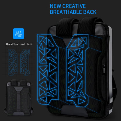 PC Hard Shell Computer Bag Gaming Backpack For Men, Color: Single-layer Silver - Backpack by PMC Jewellery | Online Shopping South Africa | PMC Jewellery | Buy Now Pay Later Mobicred