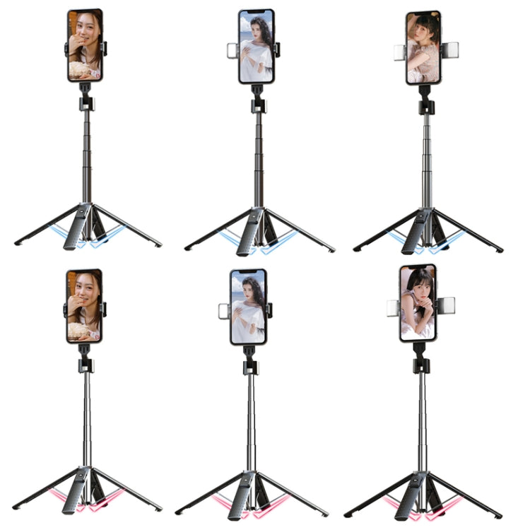 Mobile Phone Live Broadcast Bracket Bluetooth Telescopic Selfie Tripod, High: 102CM (Aluminum Alloy) - Selfie Sticks by PMC Jewellery | Online Shopping South Africa | PMC Jewellery | Buy Now Pay Later Mobicred