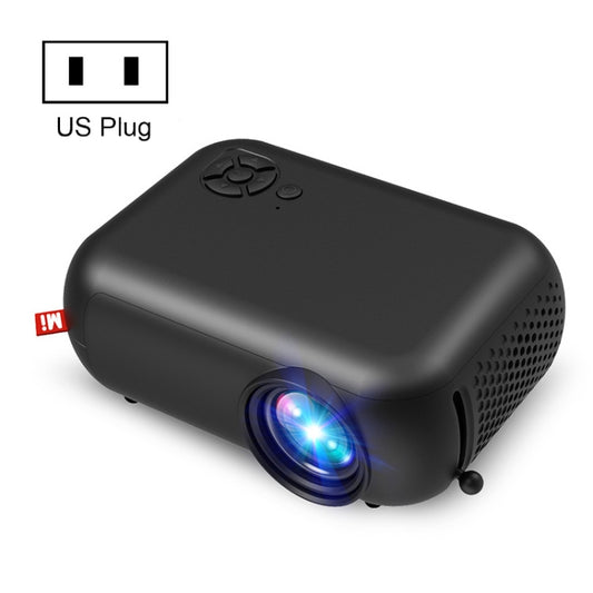 A10 480x360 Pixel Projector Support 1080P Projector ,Style: Same-screen Black (US Plug) - Mini Projector by PMC Jewellery | Online Shopping South Africa | PMC Jewellery | Buy Now Pay Later Mobicred