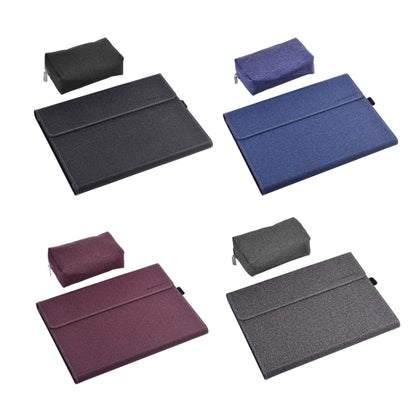 All-Inclusive Drop Case For Microsoft Surface Pro 8, Color: PC Hard Shell Black With Power Pack - Others by PMC Jewellery | Online Shopping South Africa | PMC Jewellery