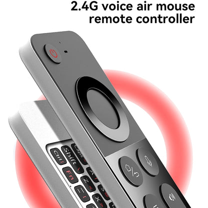 W3 Air Infrared Learning Double -Sided Wireless Mini Keyboard Mouse 2.4G Voice Remote Control - MINI PC Accessories & Gadgets by PMC Jewellery | Online Shopping South Africa | PMC Jewellery | Buy Now Pay Later Mobicred