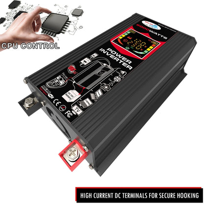 Tang 3 Generations Home Solar Generator Inverter+30A Controller+18W 12V Solar Panel, Specification: Black 12V To 220V - Modified Square Wave by PMC Jewellery | Online Shopping South Africa | PMC Jewellery | Buy Now Pay Later Mobicred