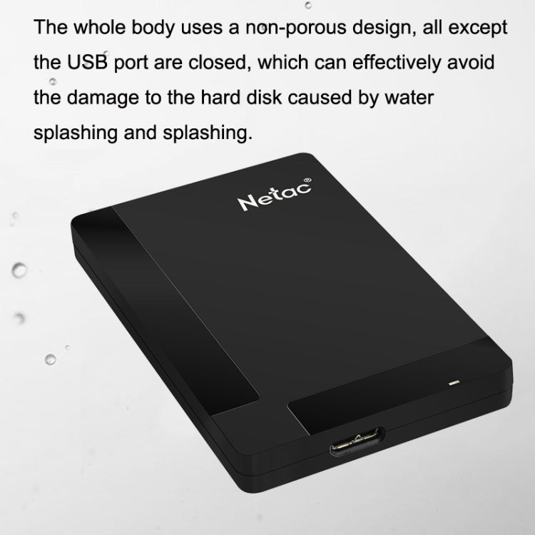 Netac K218 High Speed 2.5 Inch Software Encrypted Mobile Hard Drive, Capacity: 1TB - External Hard Drives by Netac | Online Shopping South Africa | PMC Jewellery | Buy Now Pay Later Mobicred