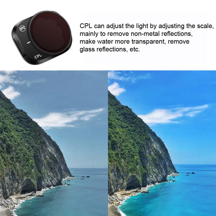 RCSTQ Aluminum Alloy Adjustable Filter Accessories for DJI Mini 3 Pro,Style: ND64 - Mavic Lens Filter by RCSTQ | Online Shopping South Africa | PMC Jewellery | Buy Now Pay Later Mobicred