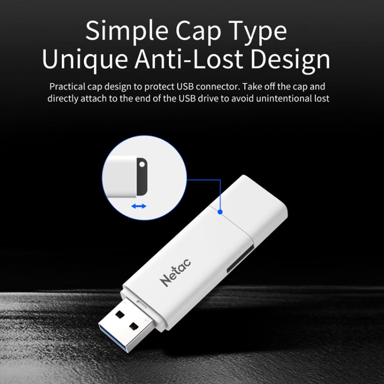 Netac U185 High Speed USB3.0 Cap Car Computer Music USB Drive, Capacity: 64GB - USB Flash Drives by Netac | Online Shopping South Africa | PMC Jewellery | Buy Now Pay Later Mobicred