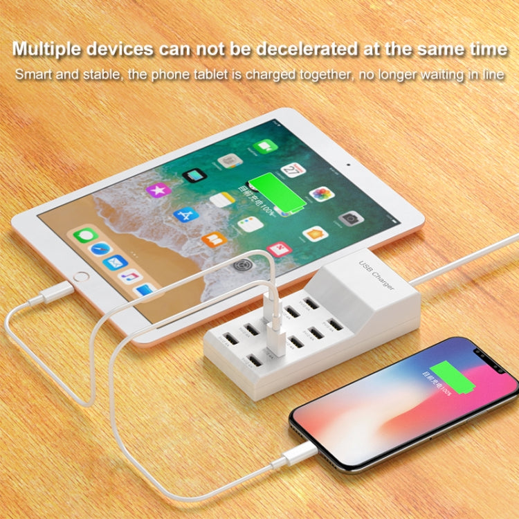 USB Multi-port Charger Mobile Phone Fast Charging Universal Fast Adapter 4 Interface EU Plug - Multifunction Charger by PMC Jewellery | Online Shopping South Africa | PMC Jewellery | Buy Now Pay Later Mobicred