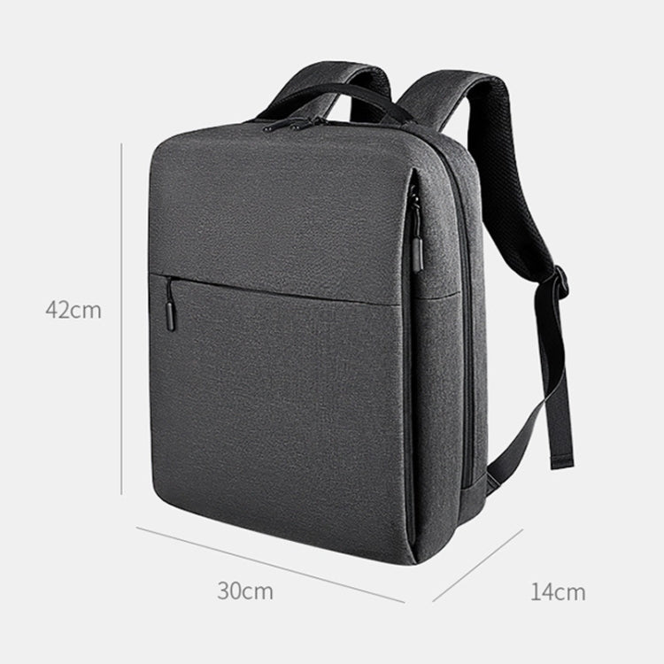 SJ08 Business Large Capacity Laptop Bag(Deep Space Gray) - Backpack by PMC Jewellery | Online Shopping South Africa | PMC Jewellery | Buy Now Pay Later Mobicred