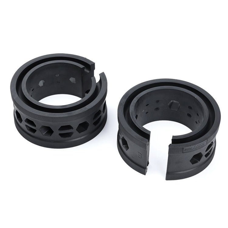 19 Holes Car Universal Buffer Rubber Spring Shock Absorber, Specification: C - Power Cushion by PMC Jewellery | Online Shopping South Africa | PMC Jewellery