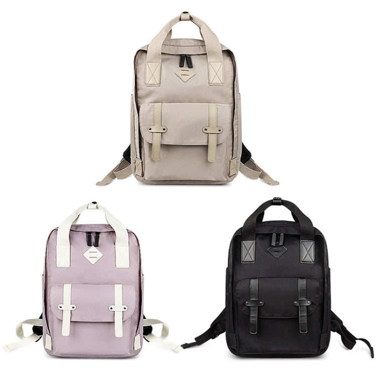 SJ05 Multifunctional Waterproof Laptop Bag, Size: 13 inch-15.6 inch(Light Purple) - Backpack by PMC Jewellery | Online Shopping South Africa | PMC Jewellery | Buy Now Pay Later Mobicred