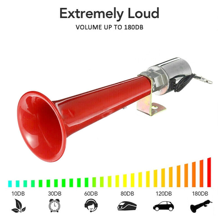 180DB Car Super Loud Air Horn Bird Call Single Pipe Air Whistle Horn - Security Alarm System by PMC Jewellery | Online Shopping South Africa | PMC Jewellery