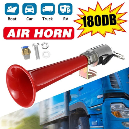 180DB Car Super Loud Air Horn Bird Call Single Pipe Air Whistle Horn - Security Alarm System by PMC Jewellery | Online Shopping South Africa | PMC Jewellery