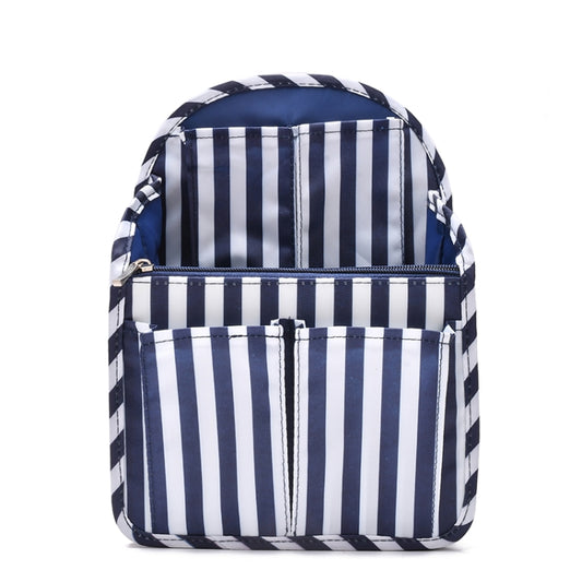 Schoolbag Separation Organizer Storage Bag Computer Backpack Liner Bag, Color: Small Navy Stripe - Storage Bags by PMC Jewellery | Online Shopping South Africa | PMC Jewellery