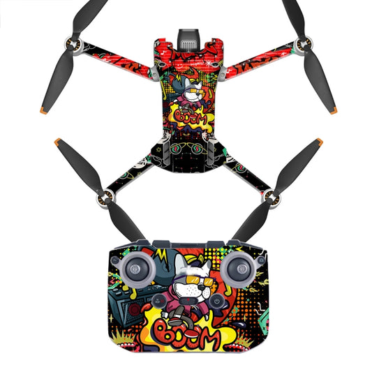 Flat Style Waterproof Anti-Scratch Sticker For DJI Mini 3 Pro RC-N1 Ordinary Version(Mn3-13) - Stickers by PMC Jewellery | Online Shopping South Africa | PMC Jewellery | Buy Now Pay Later Mobicred