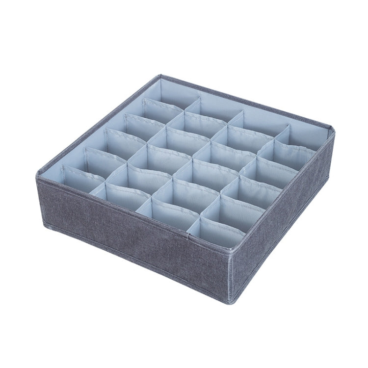 Foldable Drawer Clothes Storage Box, Spec: 24 Grids (Gray) - Storage Boxes by PMC Jewellery | Online Shopping South Africa | PMC Jewellery