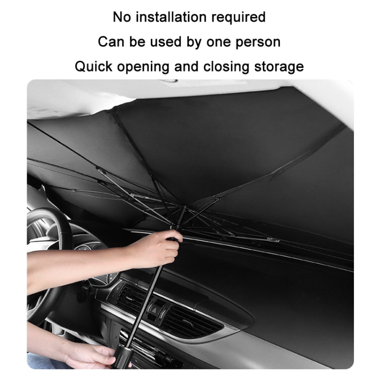 Car Windshield Telescopic Folding Thermal Insulation Parasol, Size: Open Style Small - Window Foils & Solar Protection by PMC Jewellery | Online Shopping South Africa | PMC Jewellery