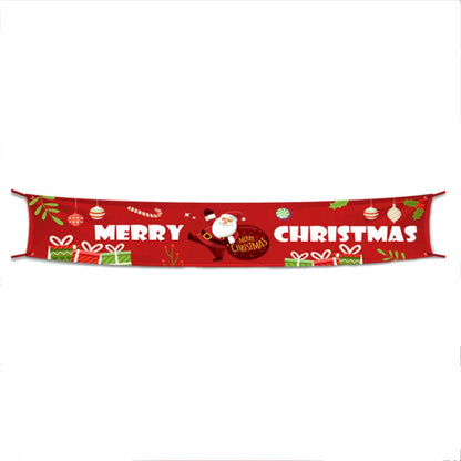 Christmas Ornaments Letters Banner Festive Party Scene Arrangement Props,Size:300 x 50cm(001) - Ornaments by PMC Jewellery | Online Shopping South Africa | PMC Jewellery