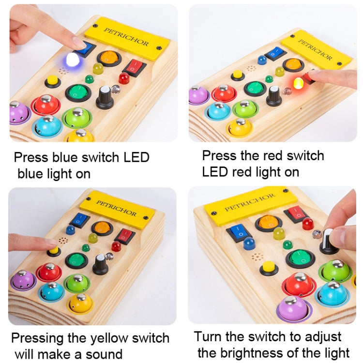 LED Light Switch Busy Board Fishing Game Kids Educational Toy - Early Education Toys by PMC Jewellery | Online Shopping South Africa | PMC Jewellery