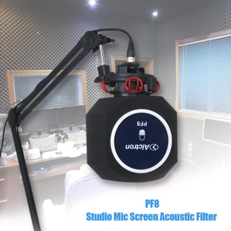 Alctron PF8 Studio Mic Screen Acoustic Filter Recording Microphone Noise Reduction Wind Screen - Windshield by PMC Jewellery | Online Shopping South Africa | PMC Jewellery