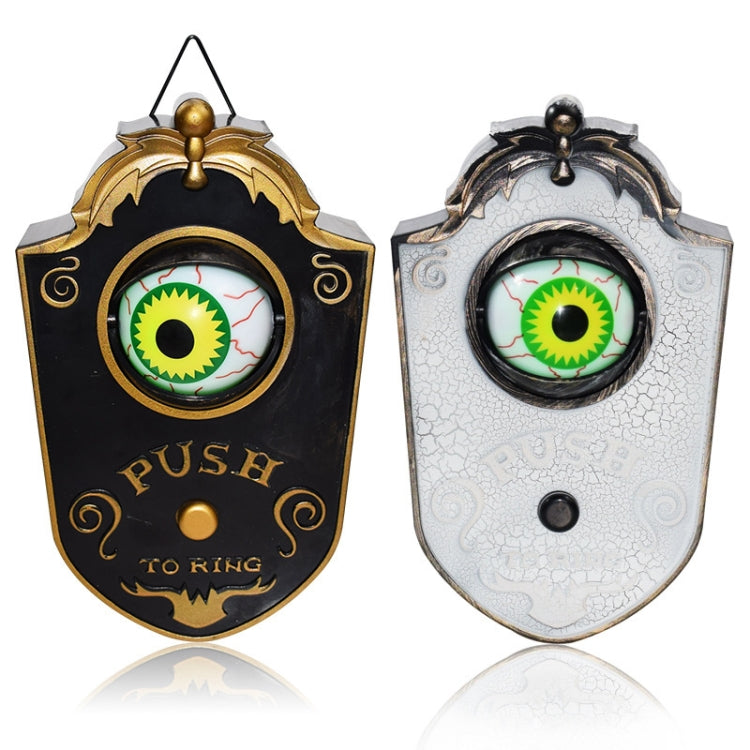 Halloween One-eyed Doorbell Glowing Horror Sound Decoration Pendant Black - Prop Decorations by PMC Jewellery | Online Shopping South Africa | PMC Jewellery