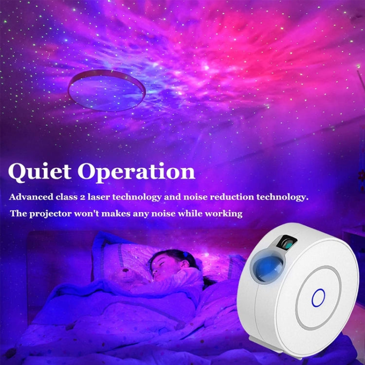 WiFi Graffiti Smart Circular Star Projection Light Home Theater Atmosphere Light(UK Plug) - Projection Lamp by PMC Jewellery | Online Shopping South Africa | PMC Jewellery