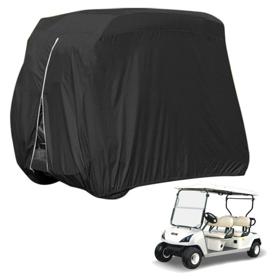 210D Oxford Cloth Golf Cart Cover Scooter Kart Dust Cover, Specification: 275 x 122 x 168 cm(Black) - Dust Covers by PMC Jewellery | Online Shopping South Africa | PMC Jewellery