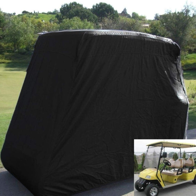 210D Oxford Cloth Golf Cart Cover Scooter Kart Dust Cover, Specification: 275 x 122 x 168 cm(Black) - Dust Covers by PMC Jewellery | Online Shopping South Africa | PMC Jewellery