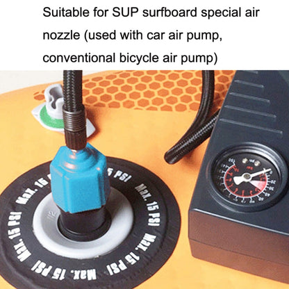 SUP Paddle Kayak Surfboard Valve Adapter Car Pump Conversion Head(Blue) - Inflatable Pump by PMC Jewellery | Online Shopping South Africa | PMC Jewellery