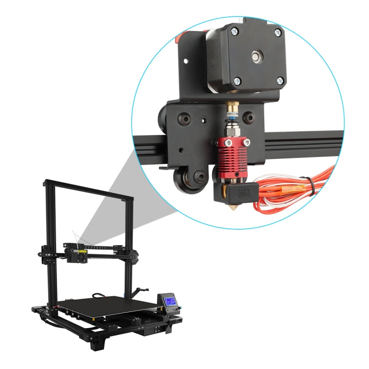 3D Printer Extruder Retrofit Kit For Ender3/CR10, Style: Single Board - Parts by PMC Jewellery | Online Shopping South Africa | PMC Jewellery