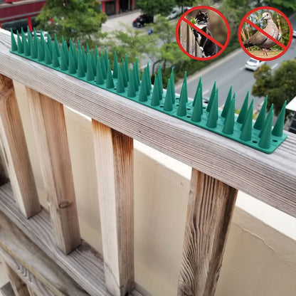 Plastic Bird Repellent Thorns Fence Anti-climb Nails(Green) - Outdoor Insect Repellent by PMC Jewellery | Online Shopping South Africa | PMC Jewellery | Buy Now Pay Later Mobicred