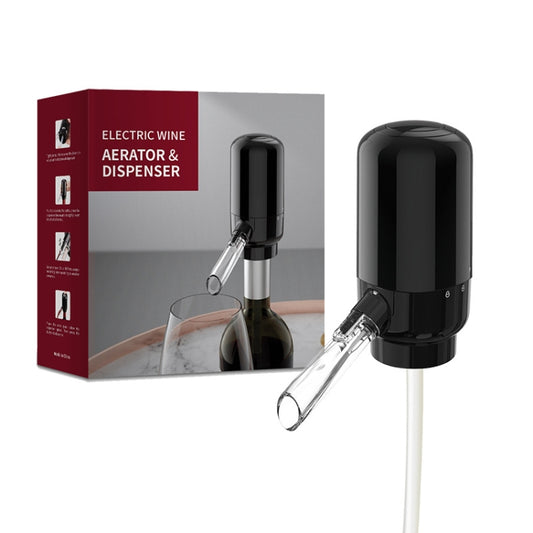 Electric Red Wine Decanter Dispenser,Style:  Black ABS - Bottle Stopper by PMC Jewellery | Online Shopping South Africa | PMC Jewellery