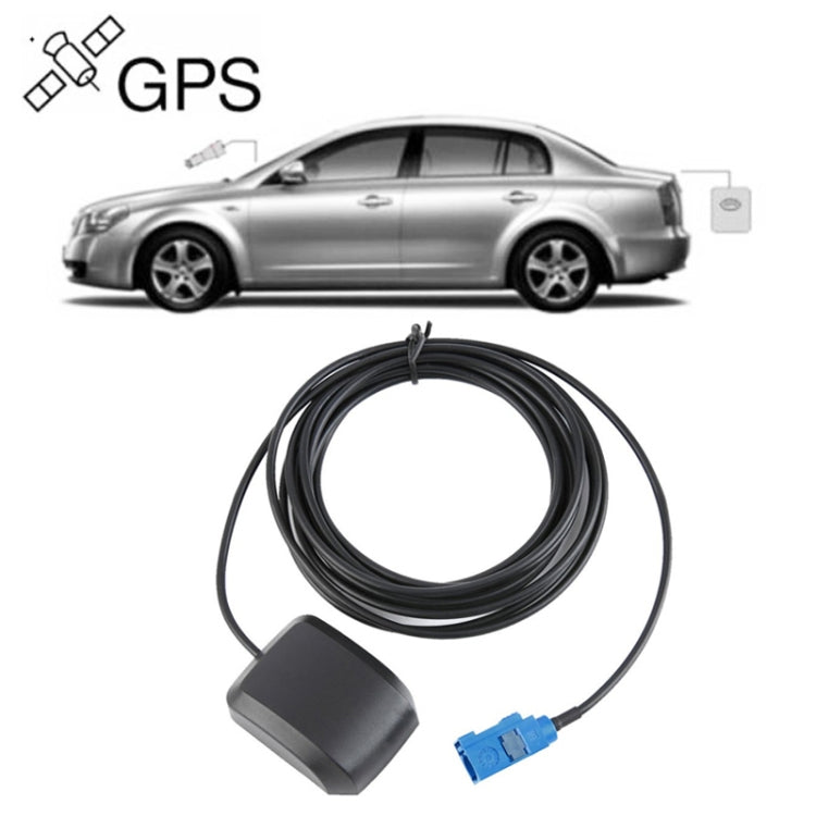 2PCS Car DVD Navigation Magnetic Base GPS Satellite Antenna Amplifier SMA/FAKRA-C Interface - GPS Accessories by PMC Jewellery | Online Shopping South Africa | PMC Jewellery