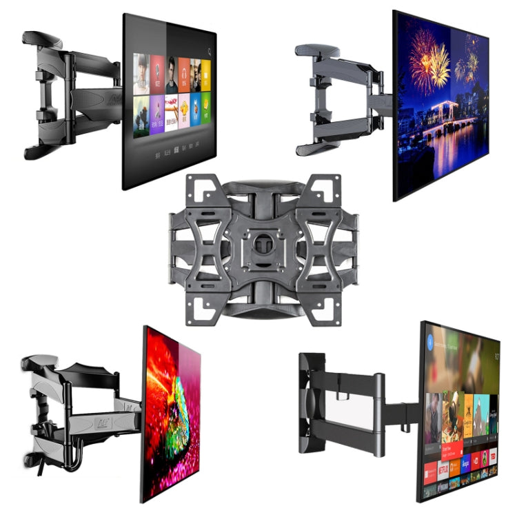 NORTH BAYOU Telescopic Swivel TV Monitor Wall Mount Bracket For 45-70 inch - TV Brackets & Mounts by NORTH BAYOU | Online Shopping South Africa | PMC Jewellery | Buy Now Pay Later Mobicred