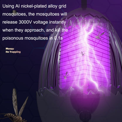 L01 Portable Electric Shock Mosquito Killer Lamp Home Outdoor Photocatalyst Fly Killer(White) - Repellents by PMC Jewellery | Online Shopping South Africa | PMC Jewellery | Buy Now Pay Later Mobicred