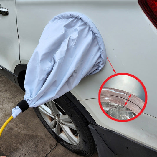 New Energy Vehicle Charging Port Waterproof Protective Cover, Color: Gray White - Waterproof Covers by PMC Jewellery | Online Shopping South Africa | PMC Jewellery