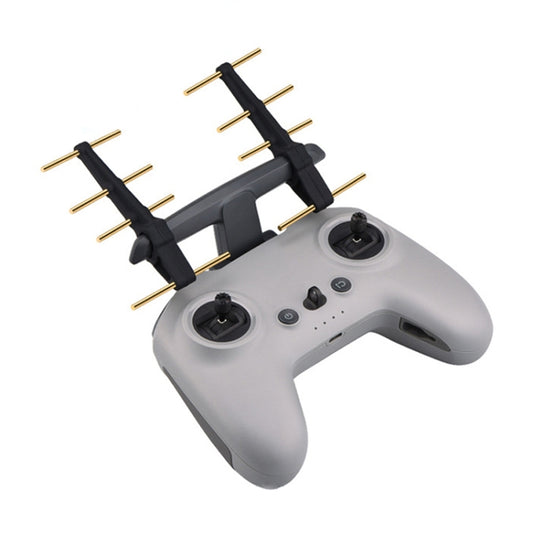 BRDRC Remote Control Eight Wood Antenna Signal Enhancer Suitable For DJI FPV Combo(Black Copper) - Other Accessories by BRDRC | Online Shopping South Africa | PMC Jewellery | Buy Now Pay Later Mobicred