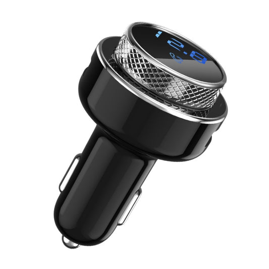 GC-16 Car Bluetooth MP3 Player FM Transmitter QC3.0 Fast Charging Car Charger(Black) - Bluetooth Car Kits by PMC Jewellery | Online Shopping South Africa | PMC Jewellery | Buy Now Pay Later Mobicred