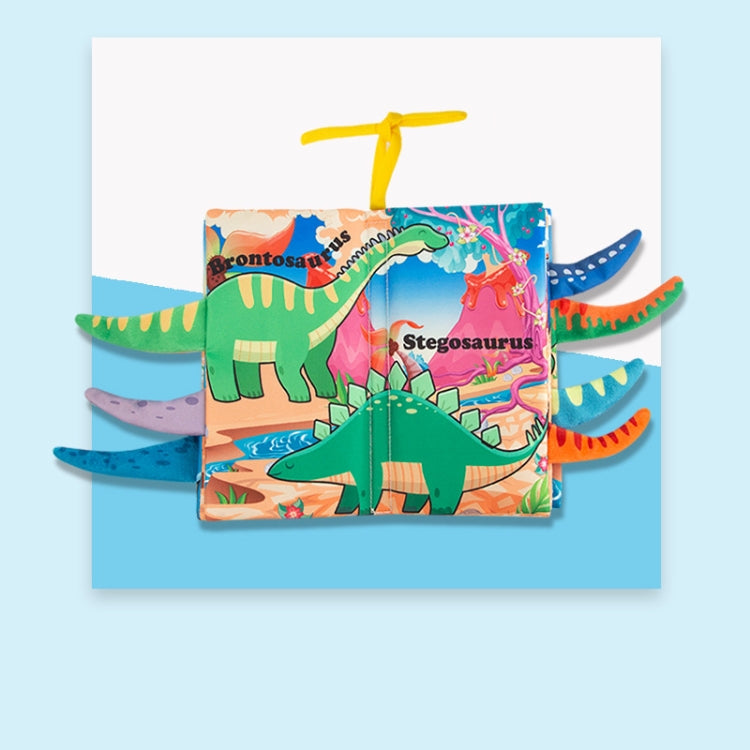 Baby Early Education Three-dimensional Tail Cloth Book Toddler Toy Book Dinosaur World (6 Pages) - Early Education Toys by PMC Jewellery | Online Shopping South Africa | PMC Jewellery