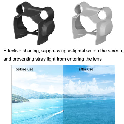 Sunnylife MM3-ZG406 Lens Hood Gimbal Protection Anti-Glare Sunshade Cover For DJI Mini3 Pro(Black) - Lens Hood by Sunnylife | Online Shopping South Africa | PMC Jewellery | Buy Now Pay Later Mobicred