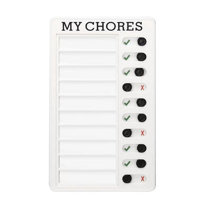 Wall Hanging Checklist Memo Boards Adjustable Checklist Board,Style: Blank Paper Card - Gadgets by PMC Jewellery | Online Shopping South Africa | PMC Jewellery