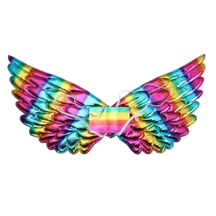 3 PCS Children Prom Dress Up Wings Elf Colorful Wings Party Costume Props(Gold) - Holiday Decorations by PMC Jewellery | Online Shopping South Africa | PMC Jewellery